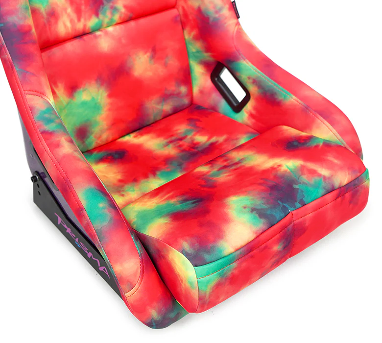NRG FRP Bucket Seat PRISMA 60s Tie Dye Edition - Medium