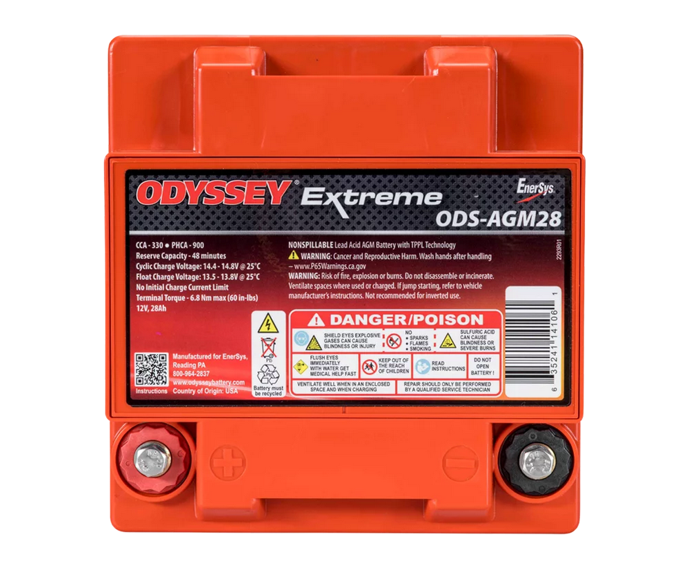 Odyssey Battery Powersport Extreme ODS-AGM28 (PC925L)