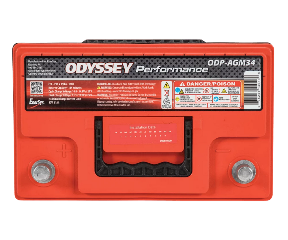 Odyssey Battery Performance ODP-AGM34 (34-790)
