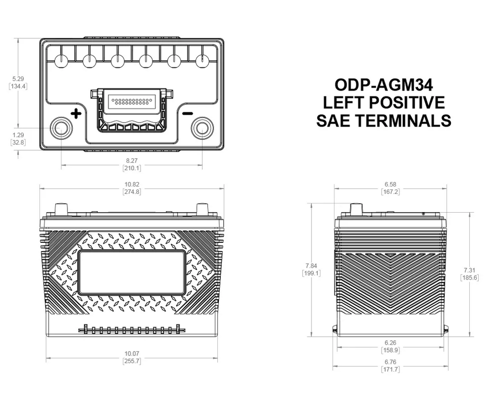 Odyssey Battery Performance ODP-AGM34 (34-790)