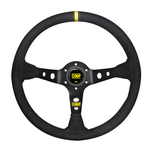 OMP Corsica Racing Steering Wheel - Suede 350mm / 95mm Deep