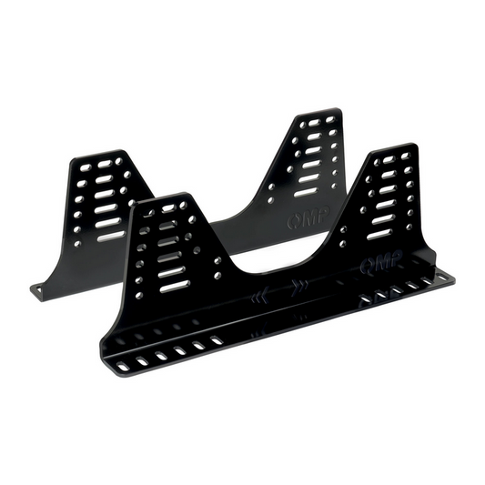 OMP Aluminium Bucket Seat Brackets 6mm/ Length 495mm