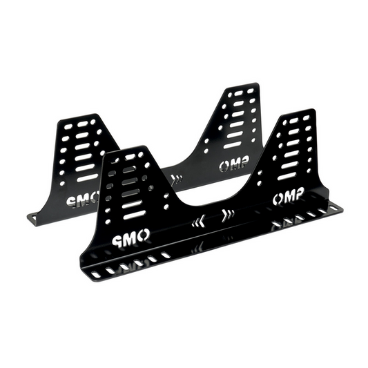 OMP Steel Bucket Seat Brackets 3mm/ Length 495mm