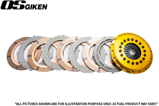 OS Giken R Series Quad Plate Clutch for Nissan R34 Skyline GT-R