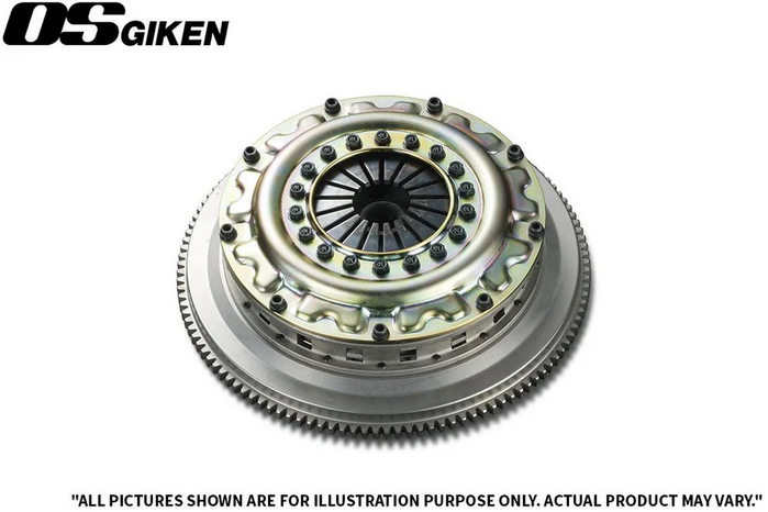OS Giken TS Triple Plate Clutch w/heavyweight flywheel 2JZ GTE with V160