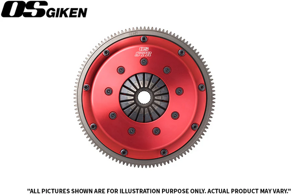 OS Giken STR Dampened Twin Plate Clutch for Nissan S13 / S14 240SX KA24DE (USDM)