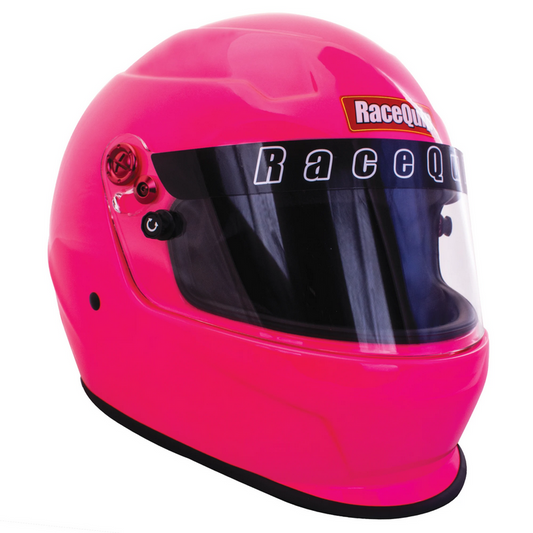 Racequip PRO20 Full Face Helmet - M - Hot Pink