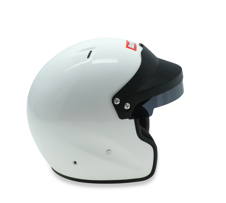 Racequip OF20 Open Face Helmet - XL - White