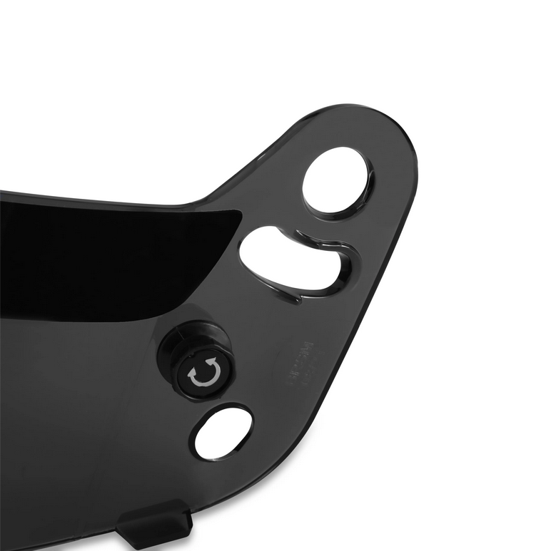 RaceQuip VESTA Series Helmet Face Shield - Smoke