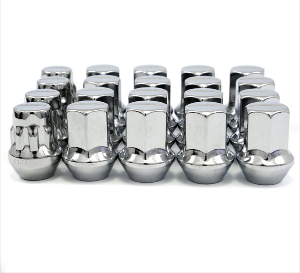 Rays M12x1.25 - Steel Lug Nut Set 16 Lug 4 Lock - Chrome