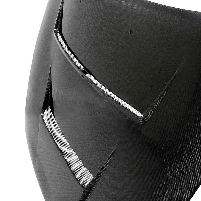 Seibon 89-94 Nissan S13 Silvia DV-Style Carbon Fiber Vented Hood