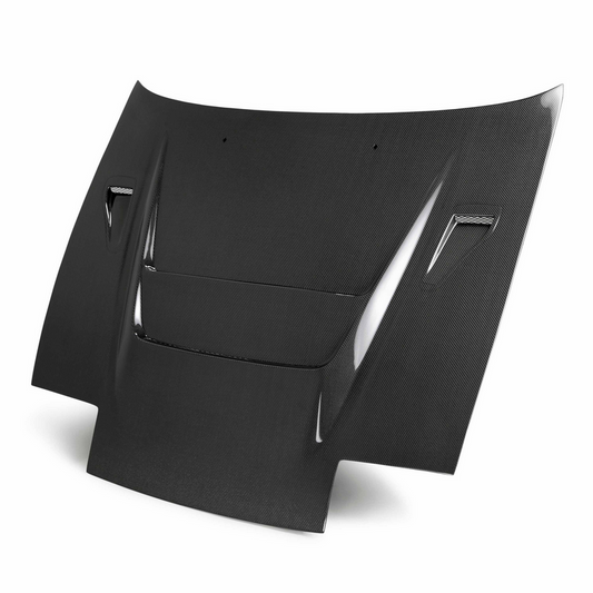 Seibon 89-94 240SX 180SX S13 DVII-Style Carbon Fiber Vented Hood