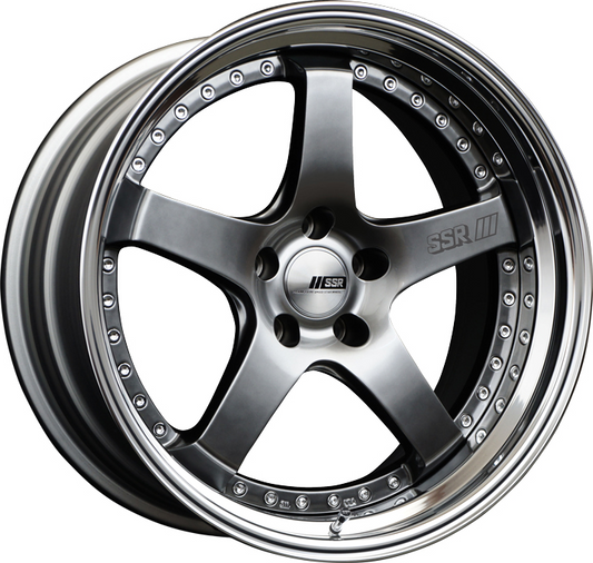 SSR Professor SP4 18x10.5 +43 SL 5x114.3 Titan Silver Wheel *SPECIAL ORDER*