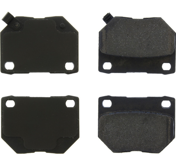 Centric 89-96 Nissan 300ZX Z32 Ceramic Brake Pads w/ Shims - Rear