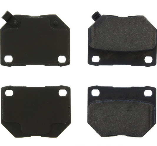 Centric 89-96 Nissan 300ZX Z32 Ceramic Brake Pads w/ Shims - Rear
