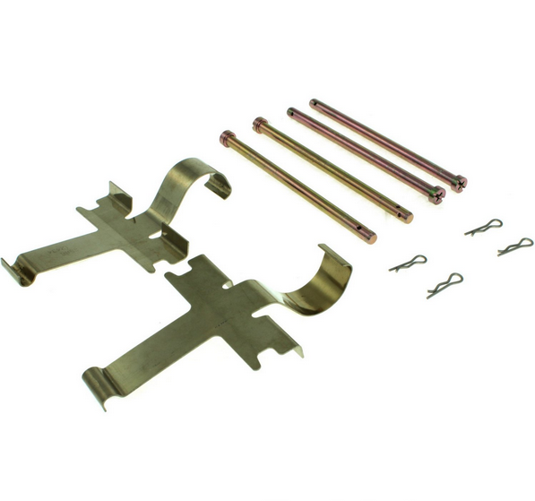 PosiQuiet 89-96 300ZX Z32 Ceramic Brake Pads w/Hardware - Front