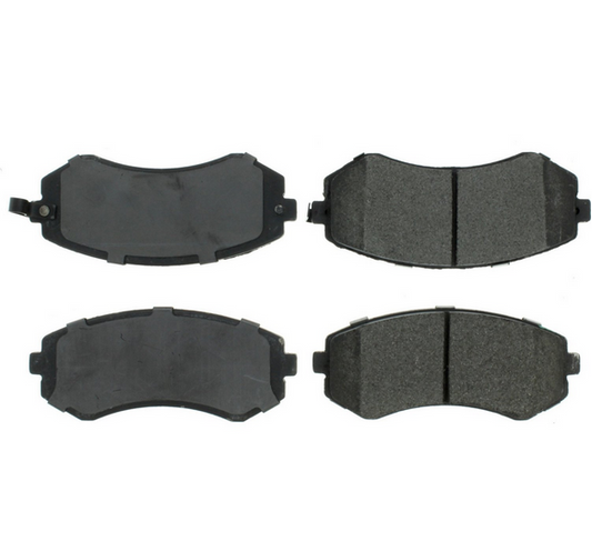 PosiQuiet 89-96 Nissan 240SX Ceramic Brake Pads - Front