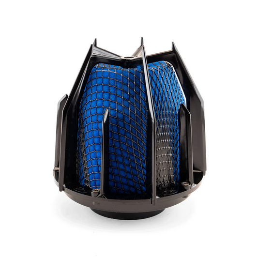 Weapon R 3in Dragon Air Filter - Black/Blue Foam Filter