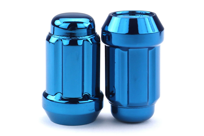Wheel Mate Muteki Closed End Lug Nuts - Blue 12x1.25
