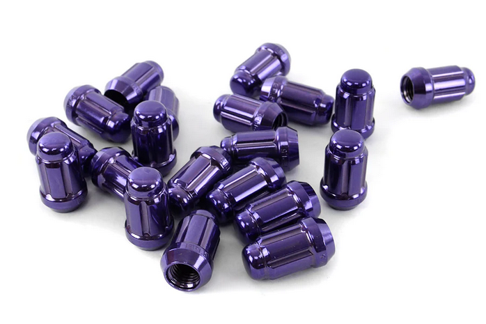 Wheel Mate Muteki Closed End Lug Nuts - Purple 12x1.25
