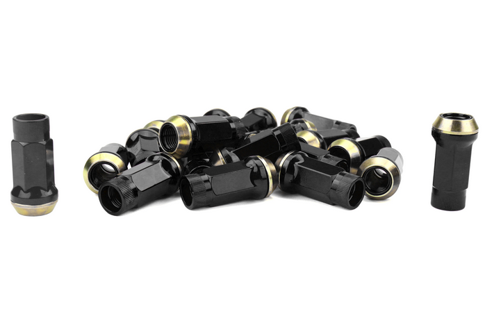 Wheel Mate Muteki SR45R Anti-Scratch Lug Nut Kit 12x1.25 - Black