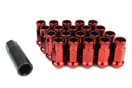 Wheel Mate Muteki SR48 Open End Lug Nuts 12x1.25 48mm - Red