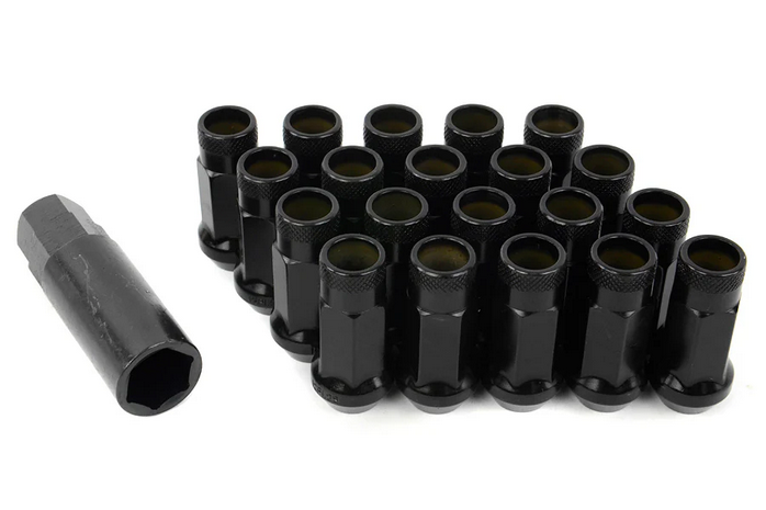 Wheel Mate Muteki SR48 Open End Lug Nuts 12x1.25 48mm - Black