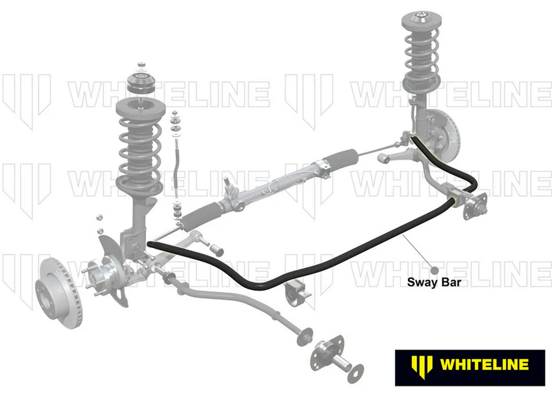 Whiteline Front 27mm Adjustable Sway Bar -  PS13 RPS13 S14 S15 Silvia with SR20