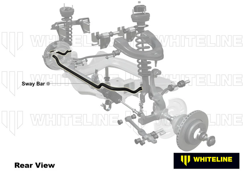 Whiteline Front 24mm Adjustable Sway Bar - 89-93 Nissan Skyline R32 GTS