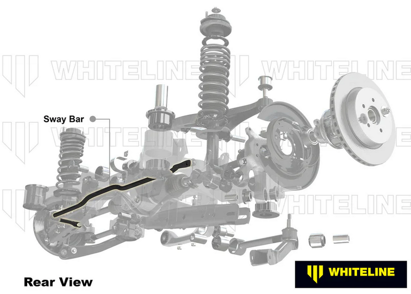 Whiteline Rear 24mm Adjustable Sway Bar - 89-93 Nissan Skyline R32 GTS
