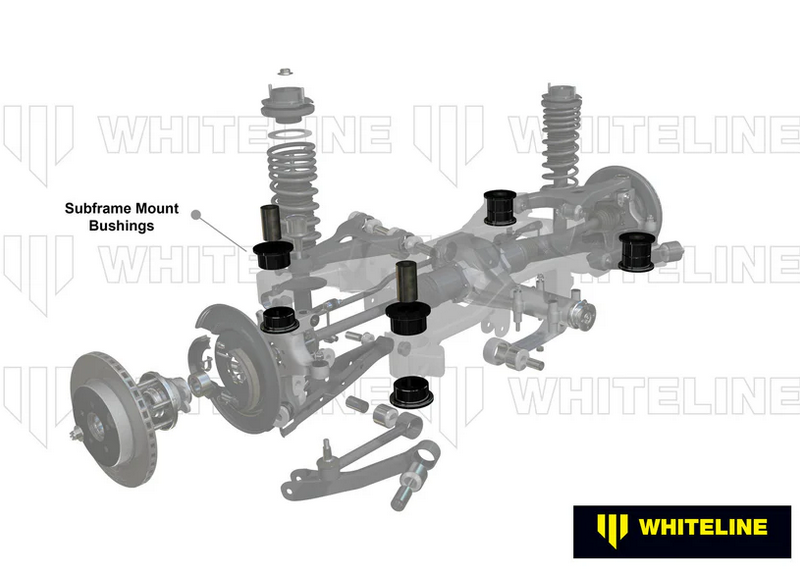 Whiteline Rear Sub-frame align & lock kit - 89-98 240SX S13 S14
