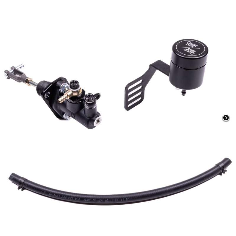 Chase Bays Nissan 240SX S13/S14/S15 Large Bore 3/4 Clutch Master Cyl Adapter & OEMC BBE Reservoir Kit