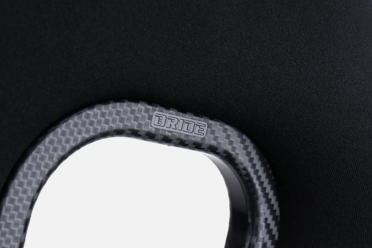 Cusco Bride ZETA IV +C FIA Racing Bucket Seat - FRP - Black Leather / Silver Shell