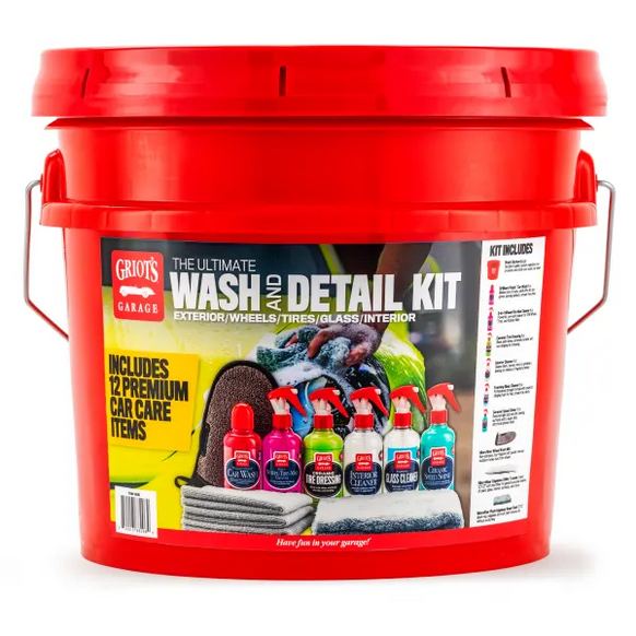 Griots Garage Ultimate Car Wash Detail Kit