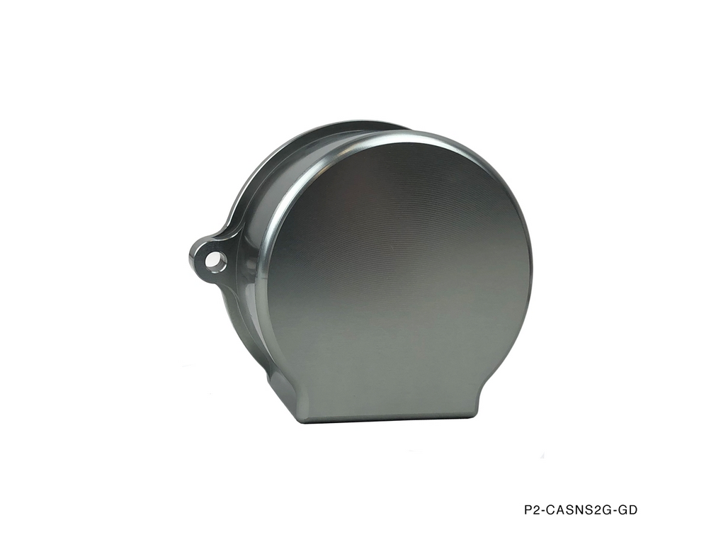 P2M Nissan SR20DET CAS Cover - Gun Metal