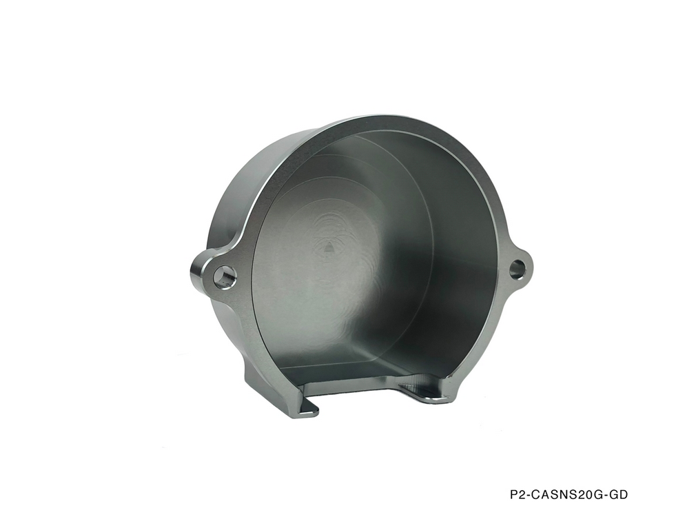 P2M Nissan SR20DET CAS Cover - Gun Metal