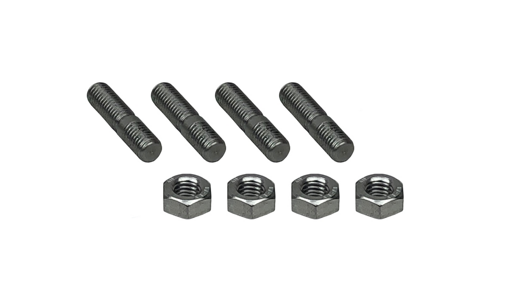 P2M Stainless T25 / T28 Turbo Inlet Stud Nut Set - M8X1.25