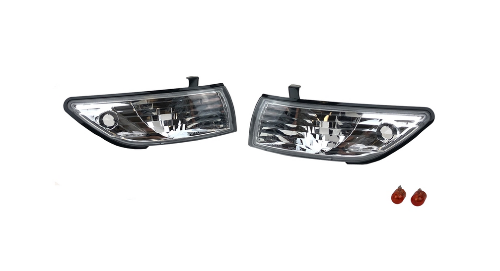 P2M S13 Silvia Front Headlight Corner Lights Clear - PAIR