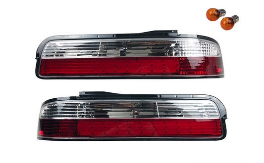 P2M S13 240sx Silvia Coupe Rear Tail LED Light Kit Crystal - PAIR