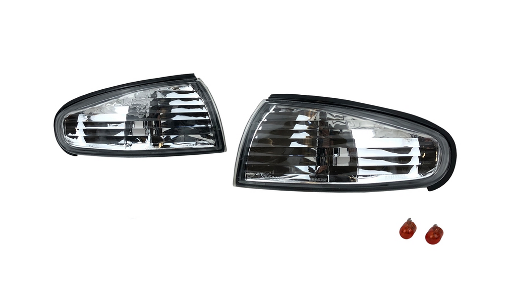 P2M S14 Zenki Front Headlight Corner Lights Clear - PAIR