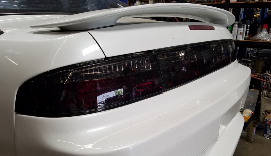 P2M S14 240sx Zenki Silvia Rear Tail LED Light Kit Smoked - SET