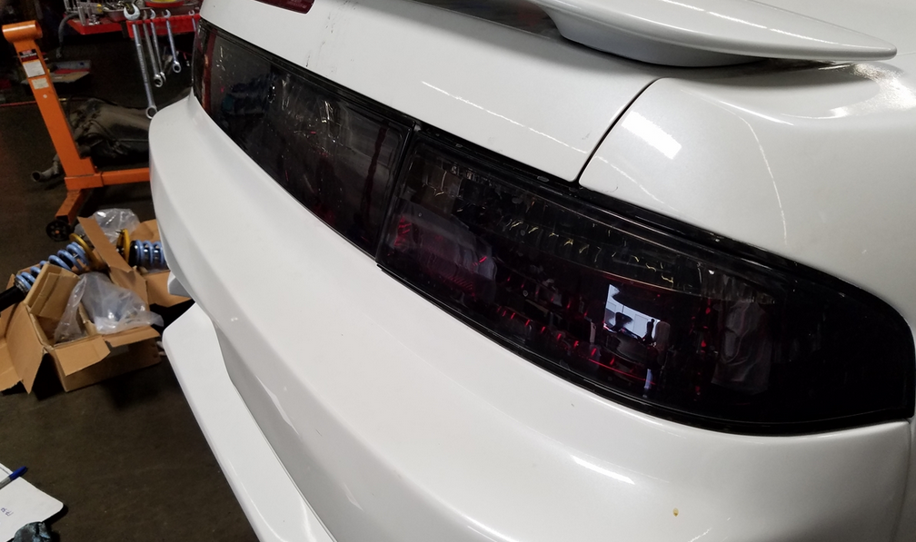 P2M S14 240sx Zenki Silvia Rear Tail Light Kit Smoked - SET