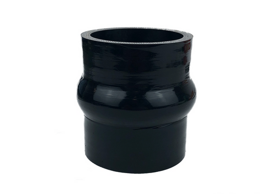 P2M 4in ID 4-Ply Hump Hose Coupler - Black 3in Lenght
