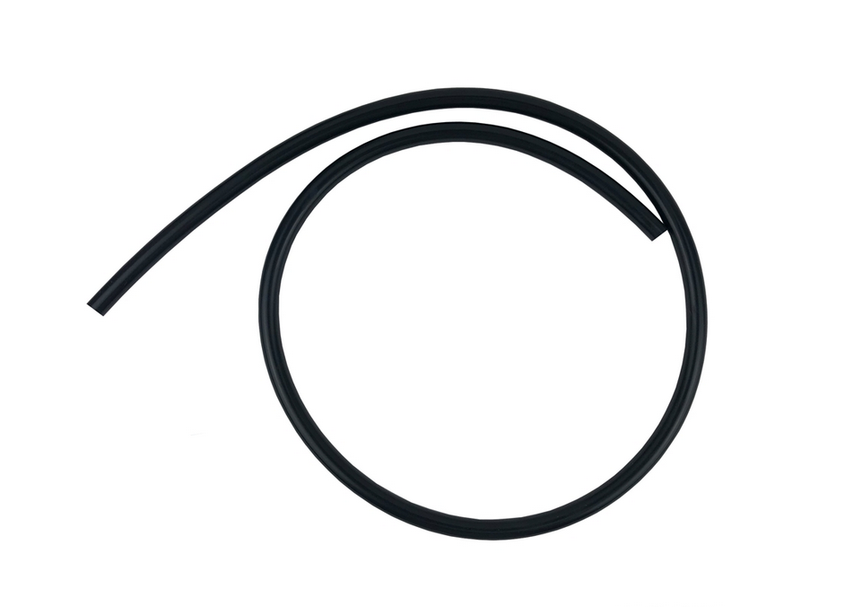 P2M Vacuum Hose 5mm ID, 2mm Thickness Black - PER FOOT