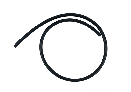 P2M Vacuum Hose 6mm ID, 2mm Thickness Black - PER FOOT