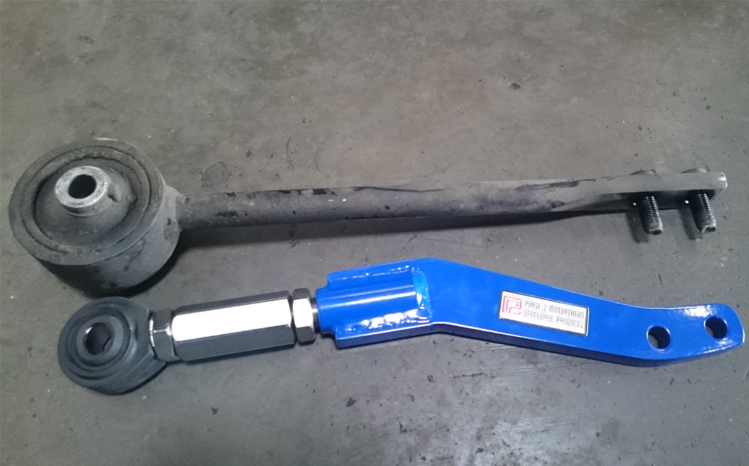 P2M S14 240sx Front Angled Adjustable Tension Rods