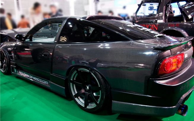 Origin Nissan 180sx Carbon Type 2 Rear Trunk Wing