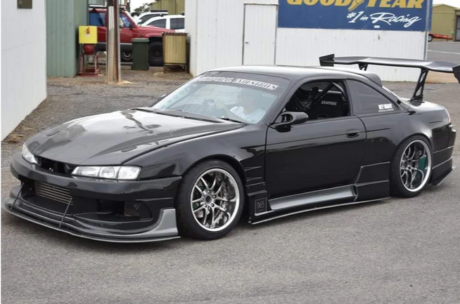 Origin S14 Kouki Front Fenders +45mm Type 3 - PAIR