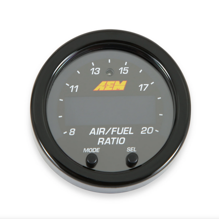 AEM X-Series LSU 4.9 Wideband UEGO AFR O2 Sensor Controller Gauge