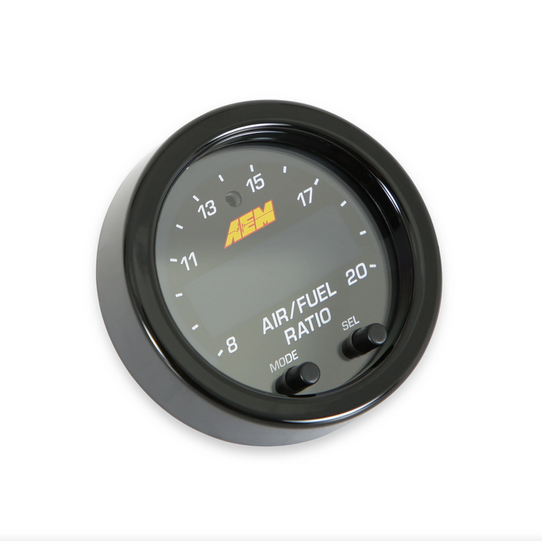 AEM X-Series LSU 4.9 Wideband UEGO AFR O2 Sensor Controller Gauge
